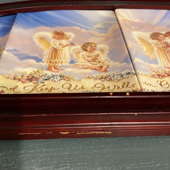 Bless Our Home Angels Plates By Bradford Exchanges. - Picture 13 of 13